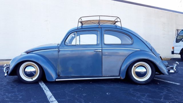 no reserve! drive it home!! 1958 volkswagen beetle deluxe
