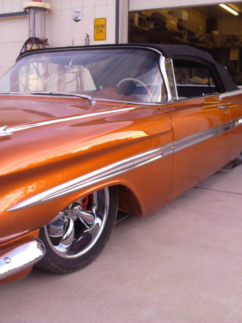 1959 impala convertible ls1 pro touring,58,60,custom,air ride