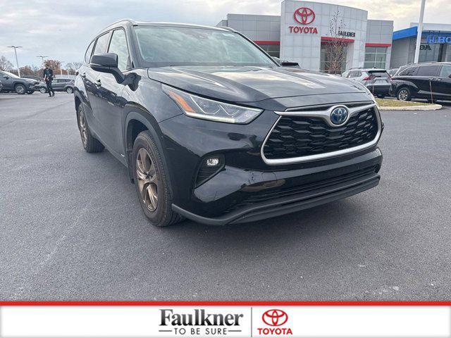2022 toyota highlander hybrid xle