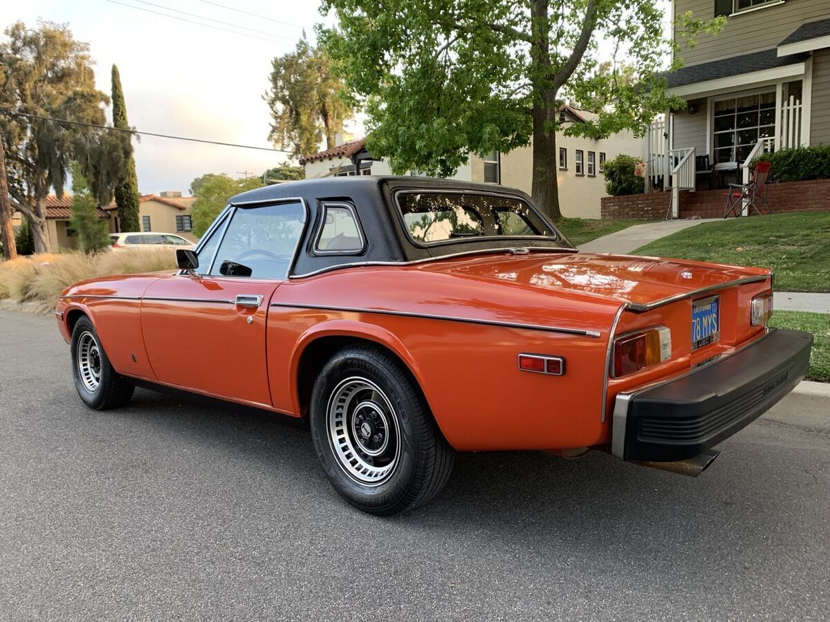 1974 jensen healey orange