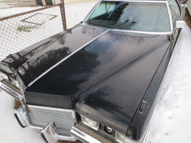 1972 cadillac deville 2 dr black