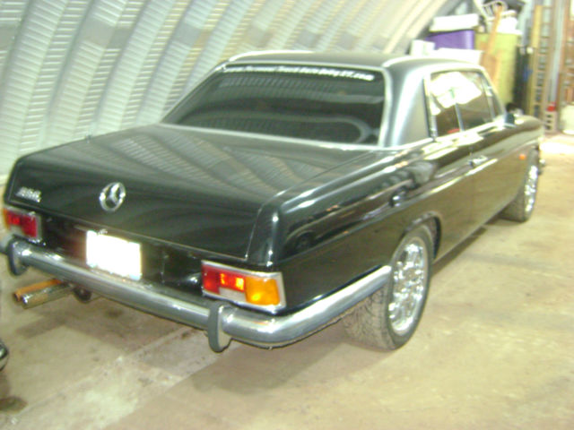 mercedes benz 1970 coupe 250 2dr black