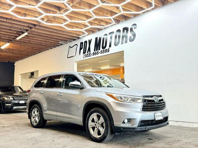 2014 toyota highlander limited platinum