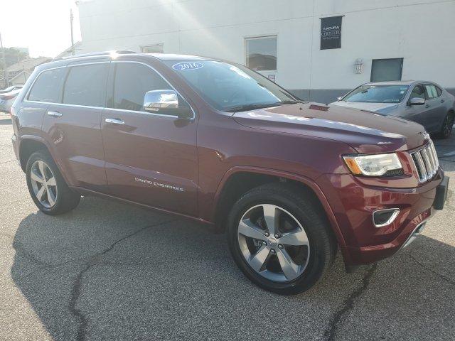 used 2016 jeep grand cherokee overland charleston, wv 25303 for sale in charleston, west virginia