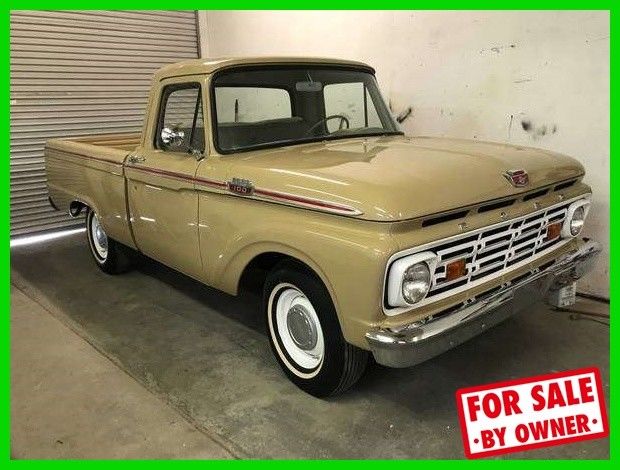 1964 ford f100 classic truck 6 cylinder 293 engine custom paint