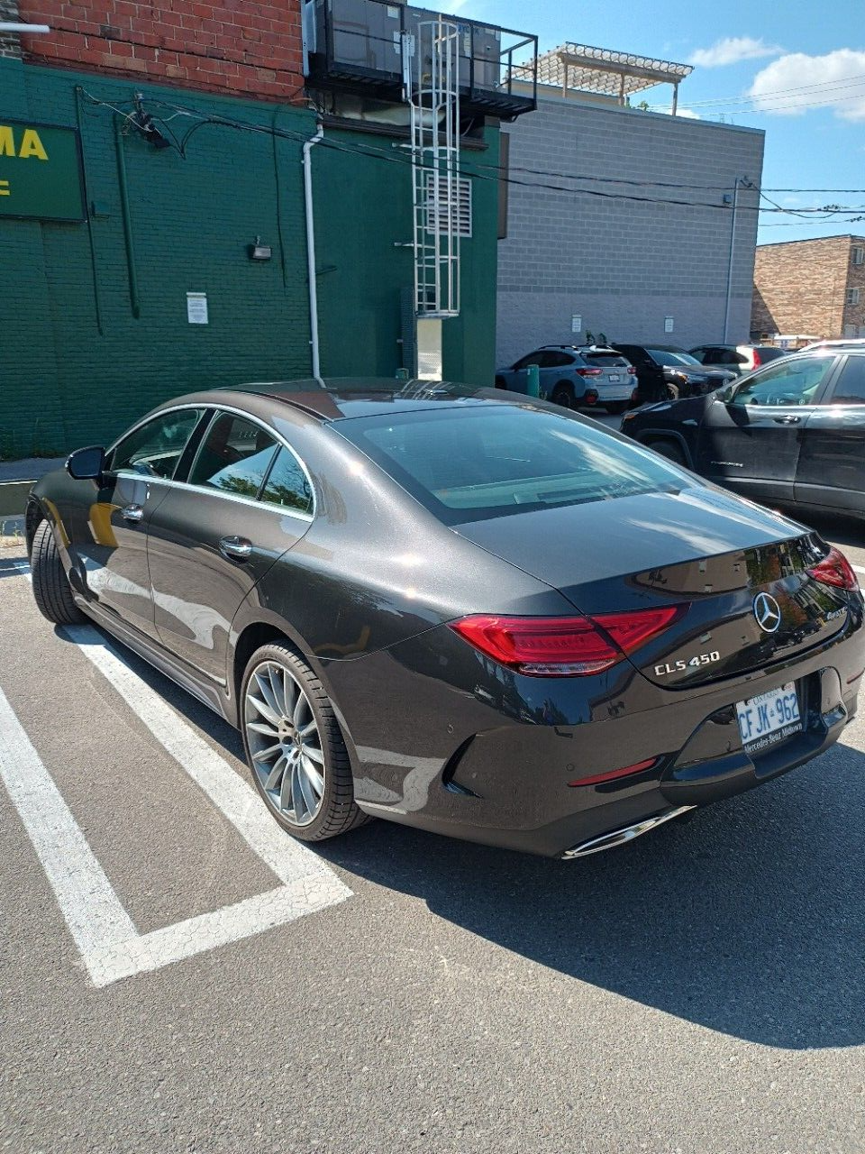 2019 mercedes cls450 with 20700 km