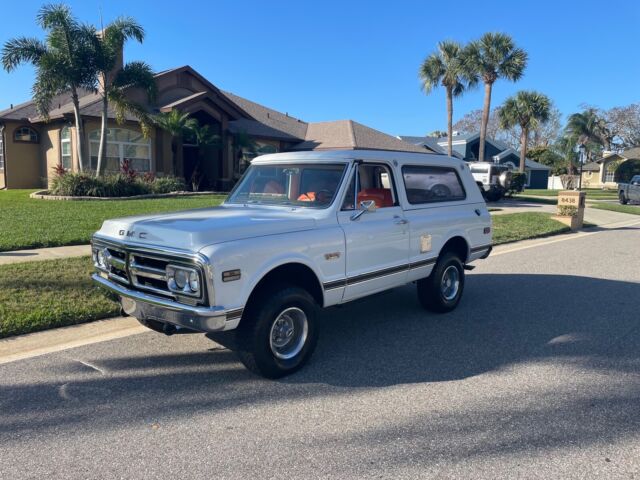 1972 gmc jimmy pickup white 4wd automatic custom