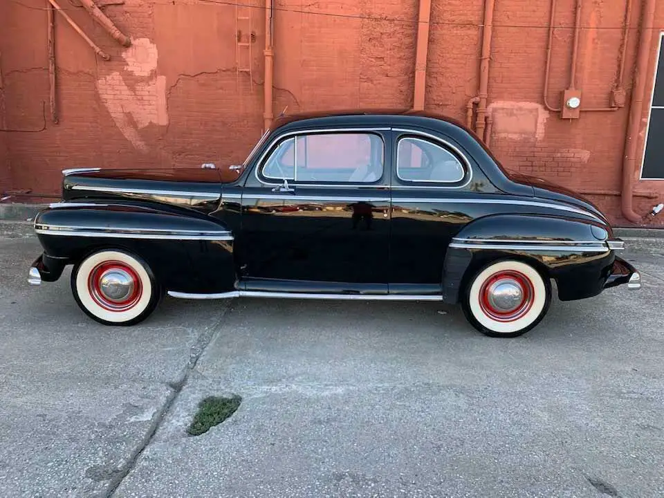 2 door coupe flathead v8