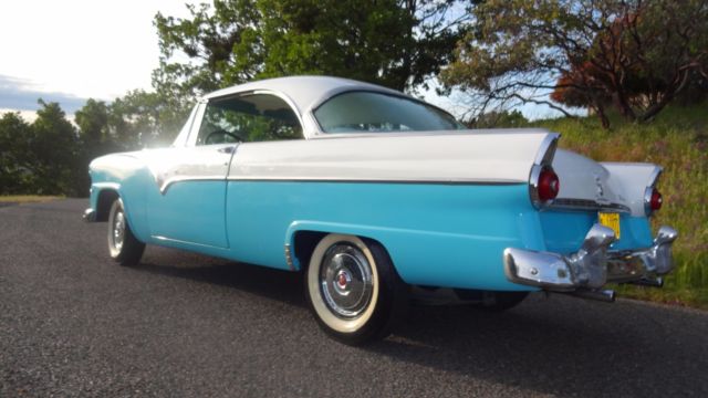 1955 ford victoria nicely restored, runs and drive great very hard to find.
