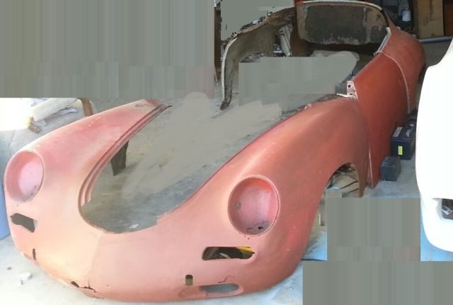 1961 porsche 356 body parts rare
