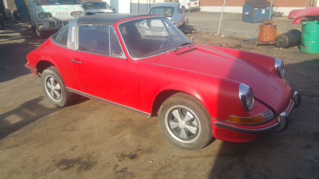 1971 porsche 911t shell nice condition - porsche targa rare air cooled vintage