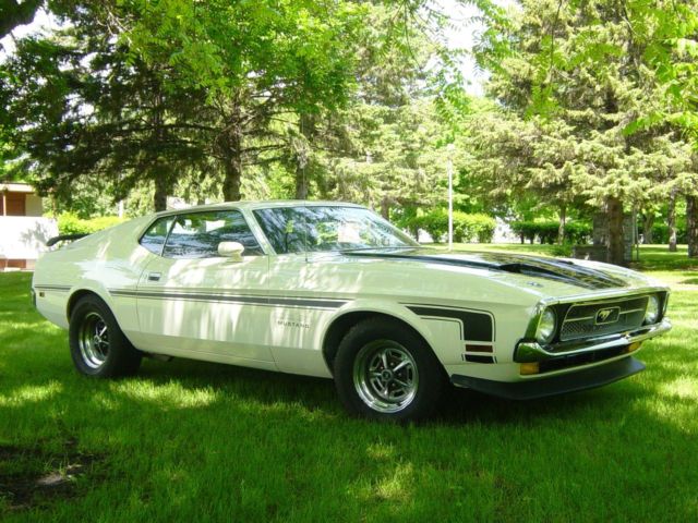 1971 mustang fastback - not a boss