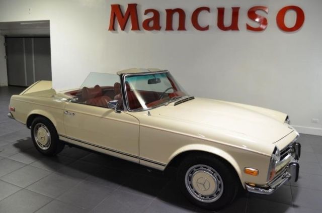 1971 mercedes-benz 280-class sl 59455 miles beige/tan unspecified automatic