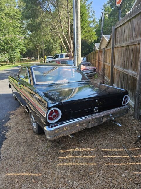 1965 ford falcon coupe black rwd manual sprint