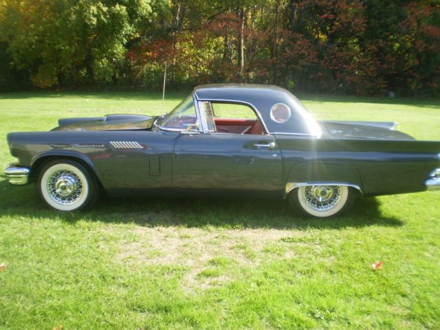 1957 t bird hardtop / softop