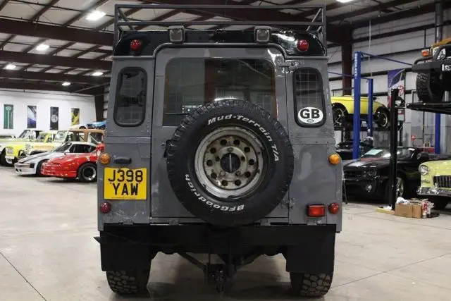 1991 land rover defender 110 131882 miles gray suv 2.5l i4 5 speed manual
