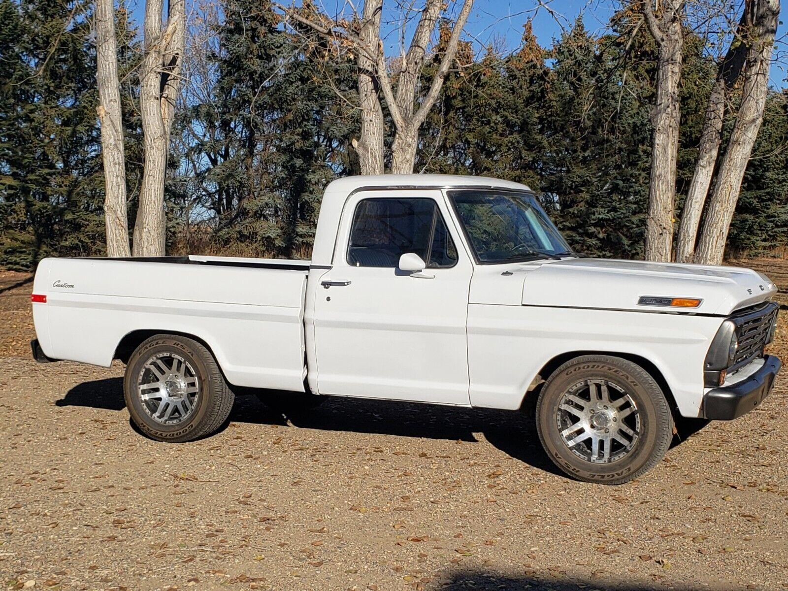 1971 ford f 100 8 cylinders rwd clean title