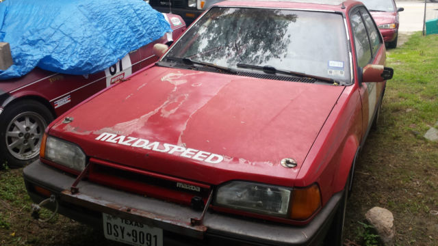 1988 mazda gtx 323 rally car turbo street legal racing hot hatch all wheel drive