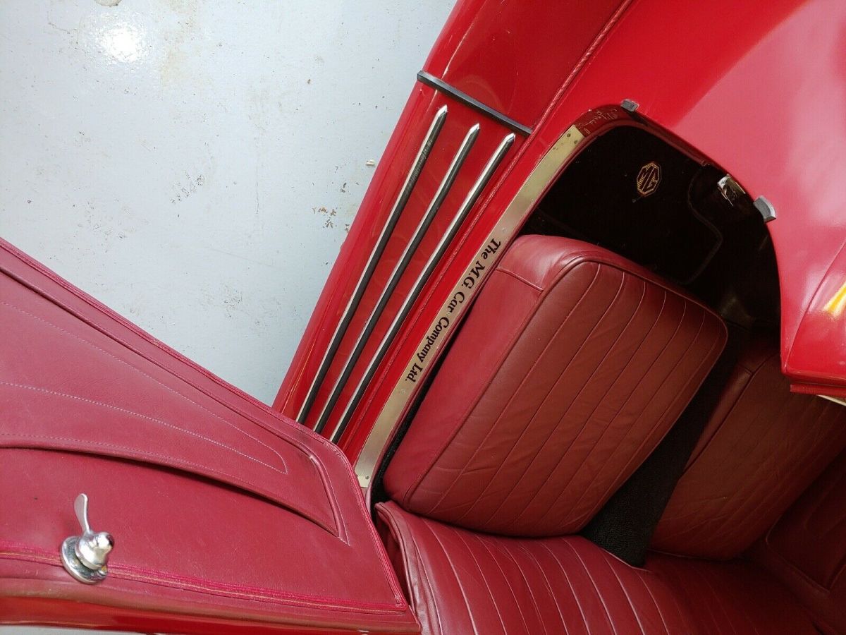 1937 mg ta red rwd manual