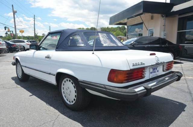 1989 mercedes-benz 560-class 560 sl 2dr convertible automatic 4-speed rwd v8