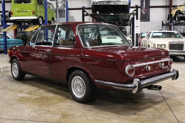 1973 bmw 2002 84192 miles malaga maroon coupe 2.0l l4 automatic