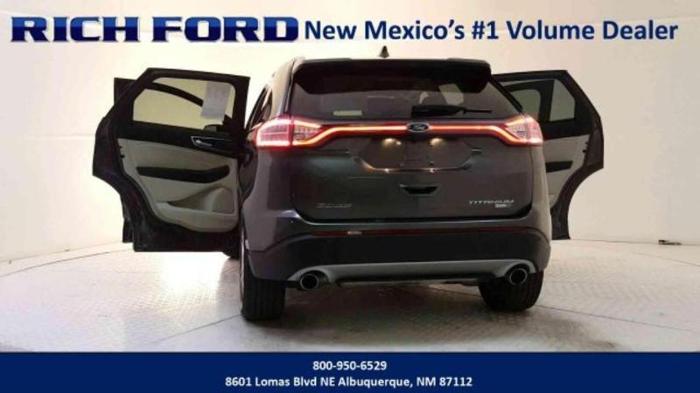 2017 ford edge titanium awd titanium 4dr crossover for sale in albuquerque, new mexico