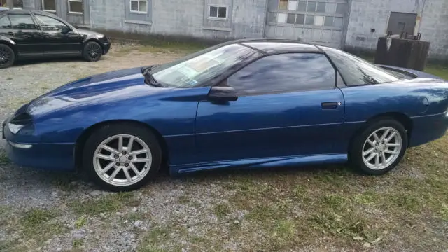 blue 1994 camaro
