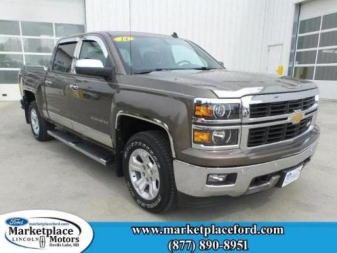 2014 chevrolet silverado 1500 ltz 4x4 ltz 4dr crew cab 5.8 ft. sb for sale in devils lake, north dakota