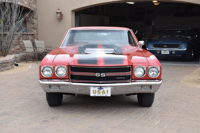 chevelle ss396 4 speed ccf 12bolt 3.31 posi w/ 454/450hp red on red build sheet