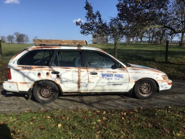 1993 toyota station wagon, custom rat rod