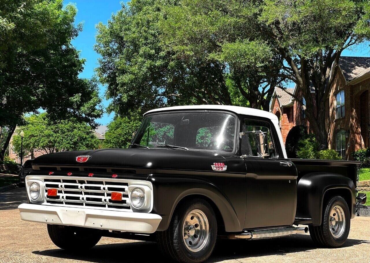1964 ford f 100 short bed stepside truck 352 v8 restored 1200 miles
