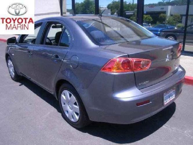 2009 mitsubishi lancer de 5-speed manual in san rafael, ca
