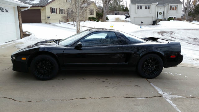 berlina black 1992 acura nsx (rebuilt/customized), black rims