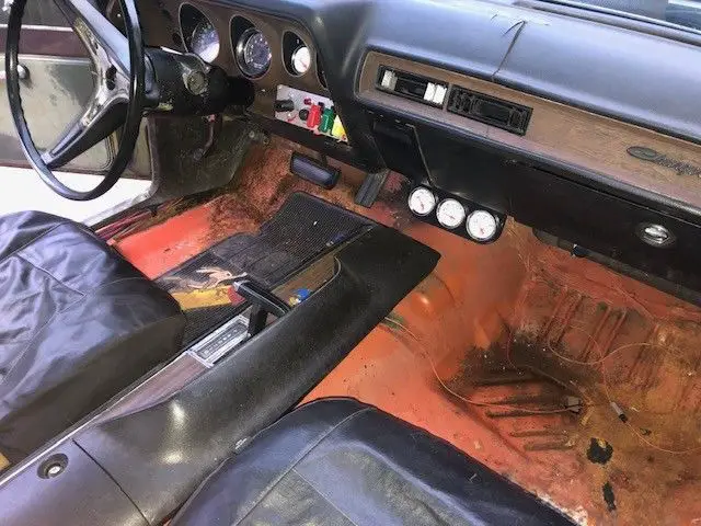 1972 dodge charger rally 400-4 ev2 hemi orange runs drives stops