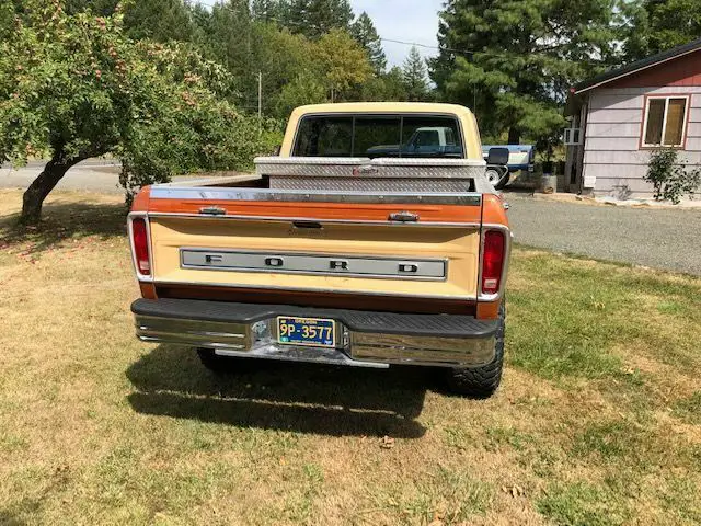 1977 ford f-150 ranger 4x4 short bed