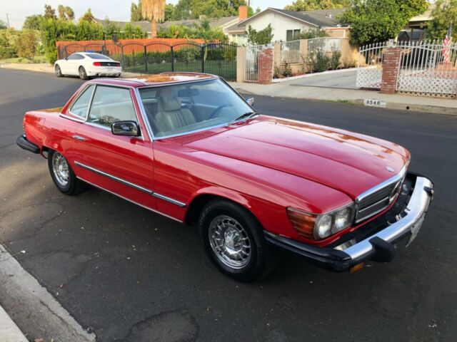 1976 mercedes benz 450sl convertible hard top and soft top