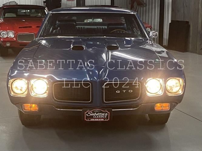 1970 pontiac gto (the judge in orrville, ohio