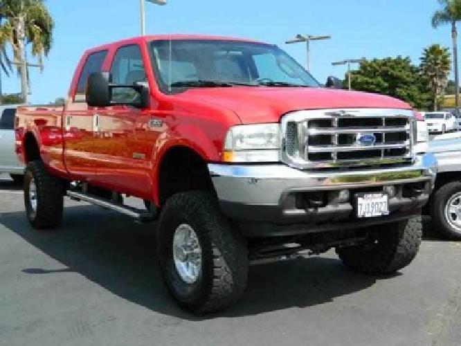 2004 ford super duty f-350 srw lariat pickup 4d 8 ft in carlsbad, ca