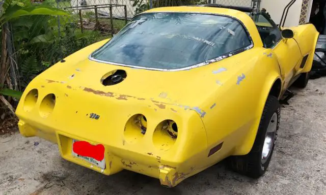 chevrolet corvette 1978 project car or parts