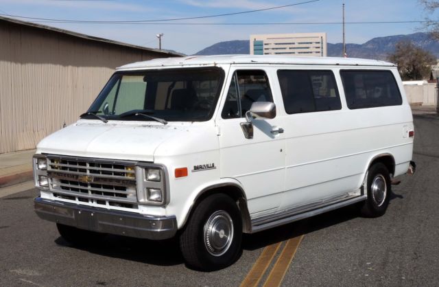 california original, 1985 chevy g-20 beauville sportvan, 85k orig miles, no res