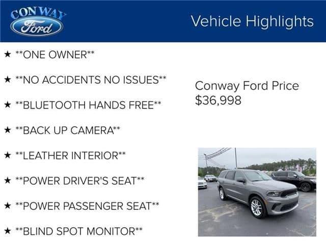 2022 dodge durango gt in conway, south carolina