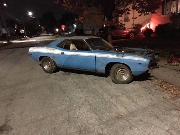 1973 barracuda 318 auto numbers matching runs and drives