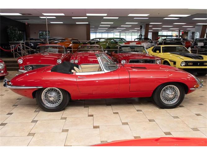 1963 jaguar e-type in venice, florida