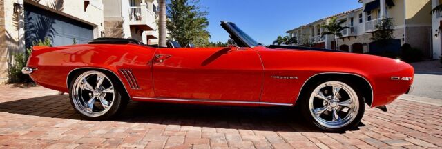 1969 chevrolet camaro rs convertible 454/v8 serpentine belt