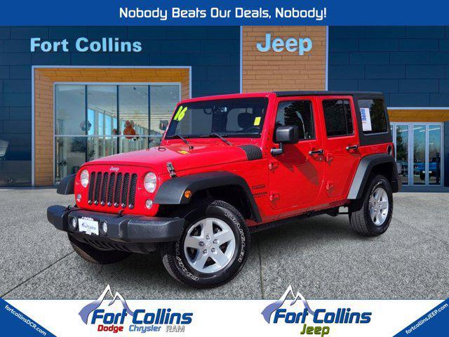 2016 jeep wrangler unlimited sport