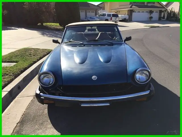 1976 fiat spider 124 used manual rwd convertible