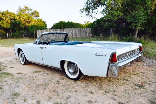 1963 lincoln continental convertible (no reserve)