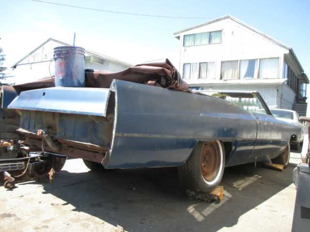 1968 cadillac coupe deville base convertible