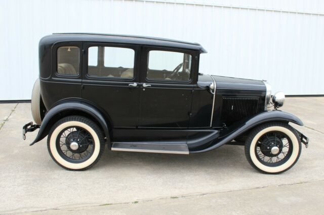 1930 ford model a town sedan with original engine and murray body