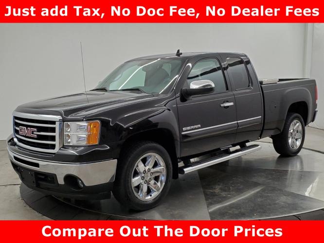 used 2012 gmc sierra 1500 2wd extended cab sle tuscumbia, al 35674 for sale in tuscumbia, alabama